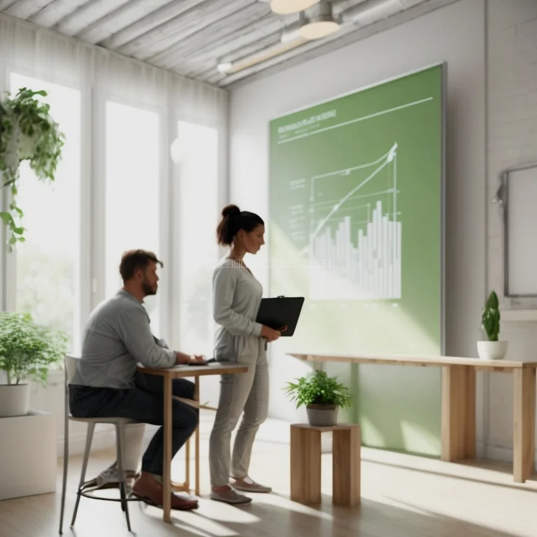 Illustration wirtschaftlicher Übungssimulation